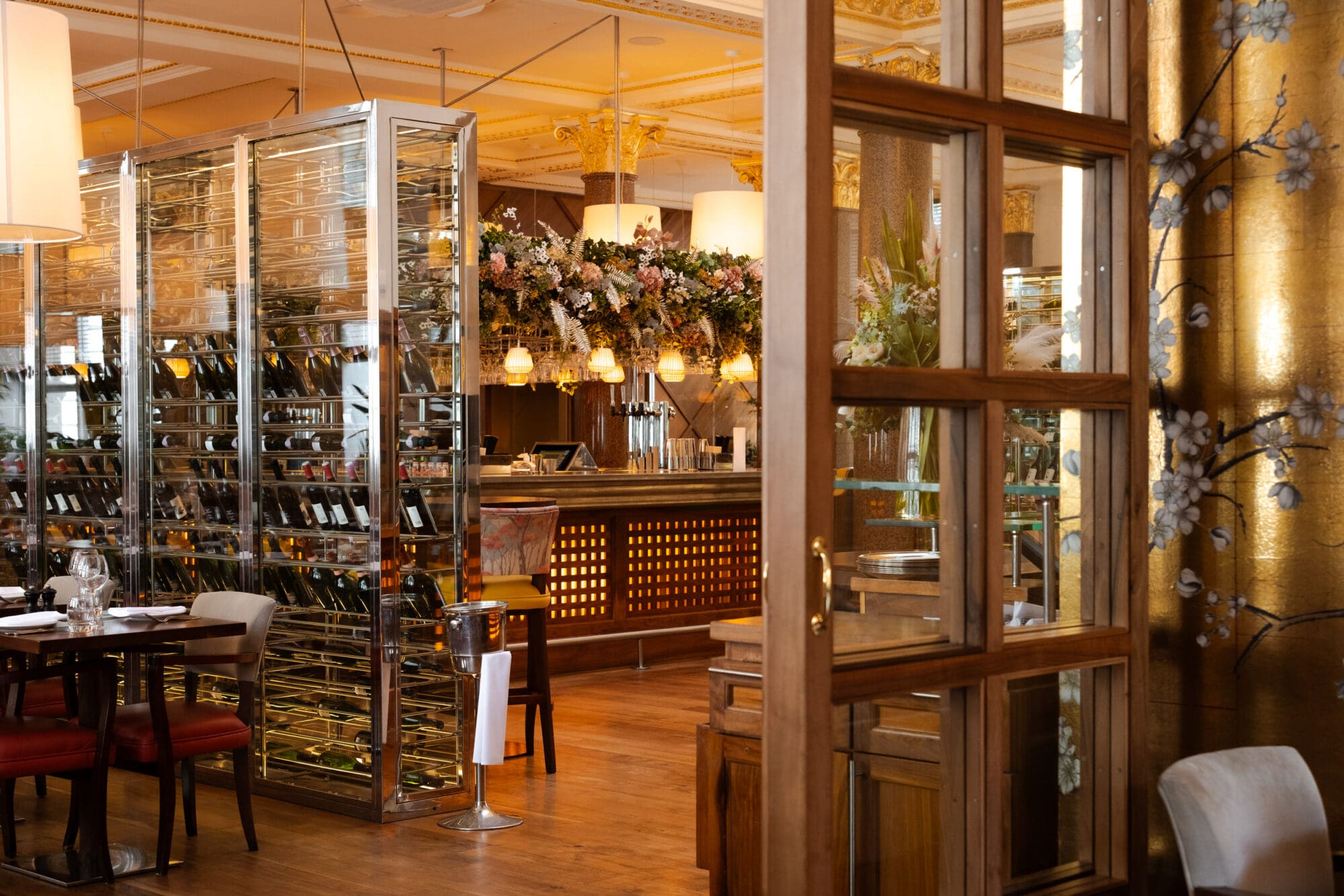 reception of restaurant bar and grill
